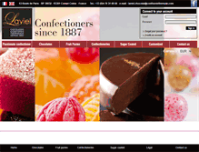 Tablet Screenshot of confiseriethermale.com
